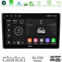 Clarion Gl700 Series 8core Android11 4+64gb Audi a4 b7 Navigation Multimedia Tablet 9 με Carplay &Amp; Android Auto u-gl7-Au0827