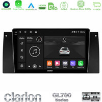 Clarion Gl700 Series 8core Android11 4+64gb bmw 5 Series (E39) / x5 (E53) Navigation Multimedia Tablet 9 με Carplay &Amp; Android Auto u-gl7-Bm0604
