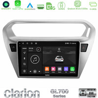 Clarion Gl700 Series 8core Android11 4+64gb Citroën c-Elysée / Peugeot 301 Navigation Multimedia Tablet 9 με Carplay &Amp; Android Auto u-gl7-Ct0070