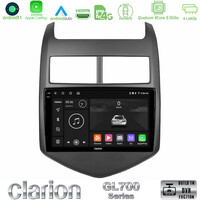 Clarion Gl700 Series 8core Android11 4+64gb Chevrolet Aveo 2011-2017 Navigation Multimedia Tablet 9 με Carplay &Amp; Android Auto u-gl7-Cv0243