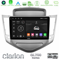Clarion Gl700 Series 8core Android11 4+64gb Chevrolet Cruze 2009-2012 Navigation Multimedia Tablet 9 με Carplay &Amp; Android Auto u-gl7-Cv036n