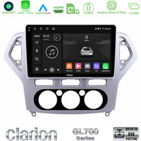 Clarion Gl700 Series 8core Android11 4+64gb Ford Mondeo 2007-2010 Manual a/c Navigation Multimedia Tablet 10 με Carplay &Amp; Android Auto u-gl7-Fd0919