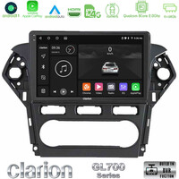 Clarion Gl700 Series 8core Android11 4+64gb Ford Mondeo 2011-2014 Navigation Multimedia Tablet 9 με Carplay &Amp; Android Auto u-gl7-Fd0920