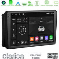 Clarion Gl700 Series 8core Android11 4+64gb Ford 2007-&Gt; Navigation Multimedia Tablet 9 με Carplay &Amp; Android Auto u-gl7-Fd148n