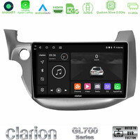 Clarion Gl700 Series 8core Android11 4+64gb Honda Jazz 2009-2013 Navigation Multimedia Tablet 10 με Carplay &Amp; Android Auto u-gl7-Hd098t