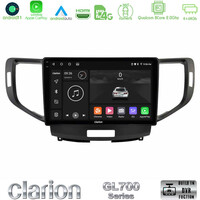 Clarion Gl700 Series 8core Android11 4+64gb Honda Accord 2008-2015 Navigation Multimedia Tablet 9 με Carplay &Amp; Android Auto u-gl7-Hd1013