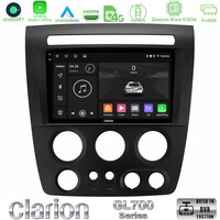 Clarion Gl700 Series 8core Android11 4+64gb Hummer h3 2005-2009 Navigation Multimedia Tablet 9 με Carplay &Amp; Android Auto u-gl7-Hu003n