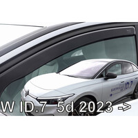ΑΝΕΜ.31040 ΑΝΕΜΟΘΡΑΥΣΤΕΣ ΓΙΑ VW ID.7 5D 2023+ ΖΕΥΓΑΡΙ ΑΠΟ ΕΥΚΑΜΠΤΟ ΦΙΜΕ ΠΛΑΣΤΙΚΟ HEKO - 2 ΤΕΜ.