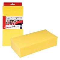 03842/AM ΣΦΟΥΓΓΑΡΙ ΠΛΥΣΙΜΑΤΟΣ 2in1 SUPER FOAMING 28x14x7cm  ΑΜΙΟ - 1 ΤΕΜ.