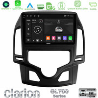 Clarion Gl700 Series 8core Android11 4+64gb Hyundai i30 2007-2012 Auto a/c Navigation Multimedia Tablet 9 με Carplay &Amp; Android Auto u-gl7-Hy0800