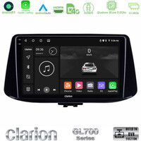 Clarion Gl700 Series 8core Android11 4+64gb Hyundai i30 Navigation Multimedia Tablet 9 με Carplay &Amp; Android Auto u-gl7-Hy0890