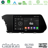 Clarion Gl700 Series 8core Android11 4+64gb Hyundai i20 2021-2023 Navigation Multimedia Tablet 9 με Carplay &Amp; Android Auto u-gl7-Hy1043