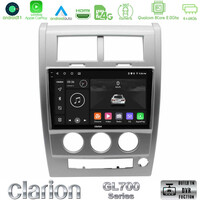 Clarion Gl700 Series 8core Android11 4+64gb Jeep Cherokee (Kk) 2008-2012 Navigation Multimedia Tablet 10 με Carplay &Amp; Android Auto u-gl7-Jp1618
