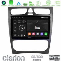Clarion Gl700 Series 8core Android11 4+64gb Mercedes c Class (W203) Navigation Multimedia Tablet 9 με Carplay &Amp; Android Auto u-gl7-Mb0925