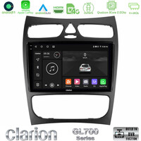 Clarion Gl700 Series 8core Android11 4+64gb Mercedes clk Class W209 2000-2004 Navigation Multimedia Tablet 9 με Carplay &Amp; Android Auto u-gl7-Mb1452
