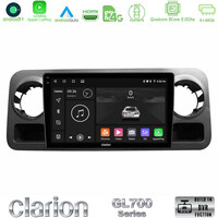 Clarion Gl700 Series 8core Android11 4+64gb Mercedes Sprinter W907 Navigation Multimedia Tablet 10 με Carplay &Amp; Android Auto u-gl7-Mb1463