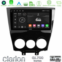 Clarion Gl700 Series 8core Android11 4+64gb Mazda rx8 2008-2012 Navigation Multimedia Tablet 9 με Carplay &Amp; Android Auto u-gl7-Mz0452