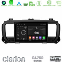 Clarion Gl700 Series 8core Android11 4+64gb Citroen/peugeot/opel/toyota Navigation Multimedia Tablet 9 με Carplay &Amp; Android Auto u-gl7-Pg0950