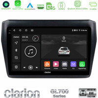 Clarion Gl700 Series 8core Android11 4+64gb Suzuki Swift 2017-2023 Navigation Multimedia Tablet 9 με Carplay &Amp; Android Auto u-gl7-Sz0522