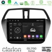 Clarion Gl700 Series 8core Android11 4+64gb Suzuki sx4 s-Cross Navigation Multimedia Tablet 9 με Carplay &Amp; Android Auto u-gl7-Sz578