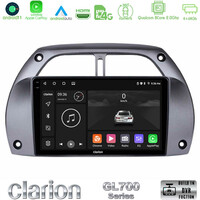 Clarion Gl700 Series 8core Android11 4+64gb Toyota Rav4 2001 - 2006 Navigation Multimedia Tablet 9 με Carplay &Amp; Android Auto u-gl7-Ty0953