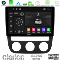 Clarion Gl700 Series 8core Android11 4+64gb vw Jetta Navigation Multimedia Tablet 10 με Carplay &Amp; Android Auto u-gl7-Vw0394