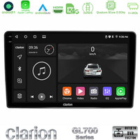 Clarion Gl700 Series 8core Android11 4+64gb vw Passat Navigation Multimedia Tablet 9 με Carplay &Amp; Android Auto u-gl7-Vw095n