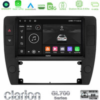 Clarion Gl700 Series 8core Android11 4+64gb vw Passat b5 2001-2005 Navigation Multimedia Tablet 9 με Carplay &Amp; Android Auto u-gl7-Vw1370
