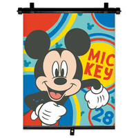 S59344/AM ΚΟΥΡΤΙΝΑΚΙ ΗΛΙΟΠΡΟΣΤΑΣΙΑΣ ΣΕ ΡΟΛΟ MICKEY 36x45cm ΓΙΑ ΠΛΑΙΝΟ ΤΖΑΜΙ/ΠΙΣΩ ΠΑΡΜΠΡΙΖ AMIO - 1 Τεμ.