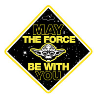 S9623/AM BABY ON BOARD ΕΝΔΕΙΞΗ STAR WARS YODA AMIO - 1 ΤΕΜ.