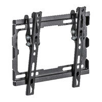DM-2343TS . Βάση TV 23"-43" έως 45kg ρυθμιζόμενη επιτοίχια DM PRO μαύρη