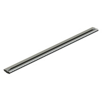 N15199 ΜΠΑΡΑ ΟΡΟΦΗΣ ΑΛΟΥΜΙΝΙΟΥ 64cm ΑΣΗΜΙ SILENZIO CX ORIGINE SYSTEM ( STANDARD / FLUSH RAILING) NORDRIVE - 1 ΤΕΜ.