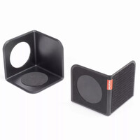 V01886/RT ΣΤΑΘΕΡΟΠΟΙΗΤΗΣ / ΔΙΑΧΩΡΙΣΤΙΚΟ STOPPER NOOK ΓΙΑ ΤΟ ΠΟΡΤ ΜΠΑΓΚΑΖ ΑΠΟ ΠΛΑΣΤΙΚΟ ΣΕ ΜΑΥΡΟ ΧΡΩΜΑ ΜΕ ΑΝΤΙΟΛΙΣΘΗΤΙΚΑ ΜΑΞΙΛΑΡΑΚΙΑ ΚΑΙ ΑΥΤΟΚΟΛΛΗΤΑ ΤΥΠΟΥ VELCRO RATI - 2 ΤΕΜ.