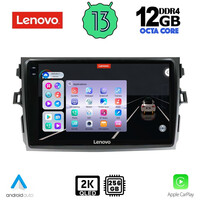LENOVO SSZ 12713_CPA (9inc) MULTIMEDIA TABLET for TOYOTA COROLLA 4D mod. 2006-2012