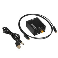 DM-91-201 . Μετατροέας Toslink-coaxial σε 2x RCA