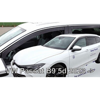 ΑΝΕΜ.SET31039 ΑΝΕΜΟΘΡΑΥΣΤΕΣ ΓΙΑ VW PASSAT B9 5D 2023+ ΣΕΤ ΑΥΤΟΚΙΝΗΤΟΥ ΑΠΟ ΕΥΚΑΜΠΤΟ ΦΙΜΕ ΠΛΑΣΤΙΚΟ HEKO - 4 ΤΕΜ.