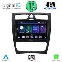DIGITAL IQ BXD 6402_CPA (9inc) MULTIMEDIA TABLET for MERCEDES C (W203) mod. 1999-2004