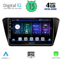 DIGITAL IQ BXD 6605_CPA (10inc) MULTIMEDIA TABLET for SKODA SUPERB mod. 2015&gt;