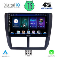 DIGITAL IQ BXD 6662_CPA (9inc) MULTIMEDIA TABLET for SUBARU FORESTER - IMPREZA - XV mod. 2008-2013