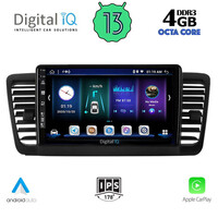 DIGITAL IQ BXD 6665_CPA (9inc) MULTIMEDIA TABLET for SUBARU LEGACY - OUTBACK mod. 2002-2008