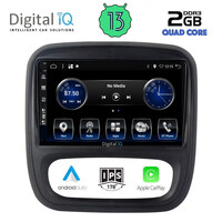 DIGITAL IQ BXH 3499_CPA (9inc) MULTIMEDIA TABLET for OPEL VIVARO – RENAULT TRAFIC – FIAT TALENDO – NISSAN NV 300 mod. 2014&gt;