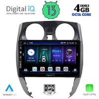 DIGITAL IQ BXD 6464_CPA (10inc) MULTIMEDIA TABLET for NISSAN NOTE mod. 2012&gt;