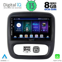DIGITAL IQ BXD 8499_CPA (9inc) MULTIMEDIA TABLET for OPEL VIVARO – RENAULT TRAFIC – FIAT TALENDO – NISSAN NV 300 mod. 2014&gt;