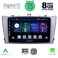 DIGITAL IQ BXD 8705_CPA (9inc) MULTIMEDIA TABLET for TOYOTA AVENSIS (T27) mod. 2009-2015