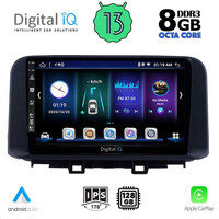 DIGITAL IQ BXD 8237_CPA (10inc) MULTIMEDIA TABLET for HYUNDAI KONA mod. 2017&gt;