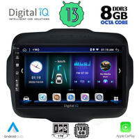 DIGITAL IQ BXD 8290_CPA (9inc) MULTIMEDIA TABLET for JEEP RENEGADE  mod. 2014&gt;