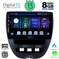DIGITAL IQ BXD 8707_CPA (10inc) MULTIMEDIA TABLET for CITROEN C1-PEUGEOT 107-TOYOTA AYGO mod. 2005-2014