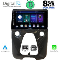 DIGITAL IQ BXD 8708_CPA A/C (10inc) MULTIMEDIA TABLET for CITROEN C1-PEUGEOT 108-TOYOTA AYGO mod. 2014&gt;