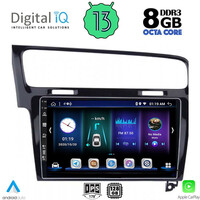 DIGITAL IQ BXD 8747_CPA (10inc) MULTIMEDIA TABLET for VW GOLF 7 mod. 2013-2020