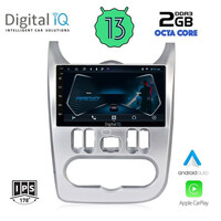 DIGITAL IQ RTC 5101_CPA (9inc) MULTIMEDIA TABLET for DACIA DUSTER – LOGAN – SANDERO mod. 2006-2012